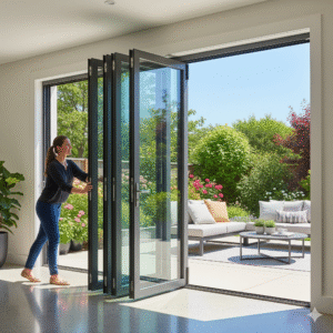 Slide and fold Doors