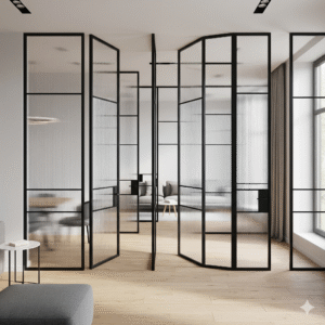 Openable Internal Partitions